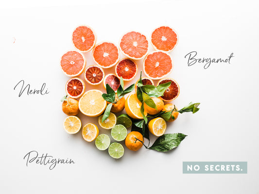 bergamot pettigrain neroli essential oils
