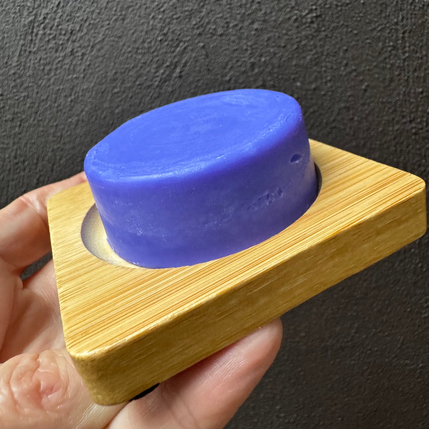 Bamboo Soap Tray (Round)