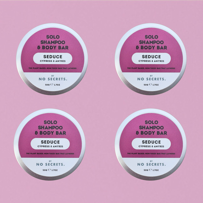 Solo Shampoo & Body Bar: Seduce, Cypress & Amyris