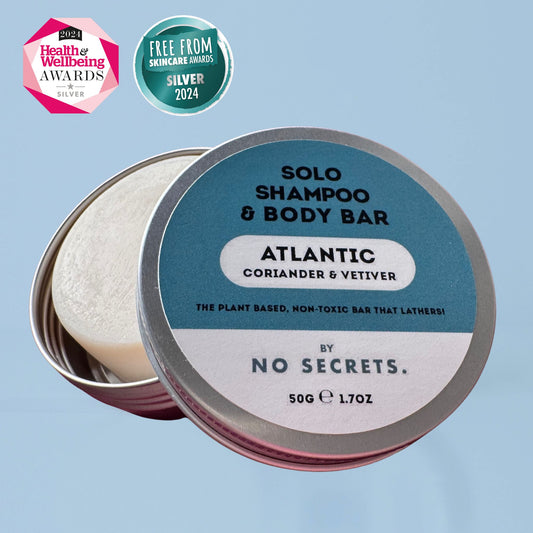 Solo Shampoo & Body Bar: Atlantic, Coriander & Vetiver