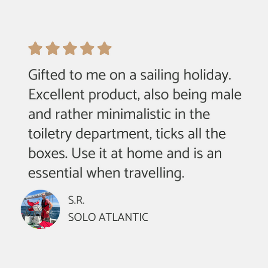 Solo Shampoo & Body Bar: Atlantic, Coriander & Vetiver