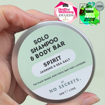 Solo Shampoo & Body Bar: Spirit, Jasmine & Seasalt