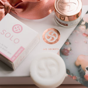 All natural, plant based beauty products in a mini gift set. Suitable for vegans.