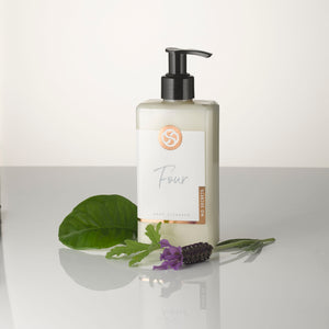 All natural, plant based hand cleanser with a pure essential oil blend. suitable for vegans.