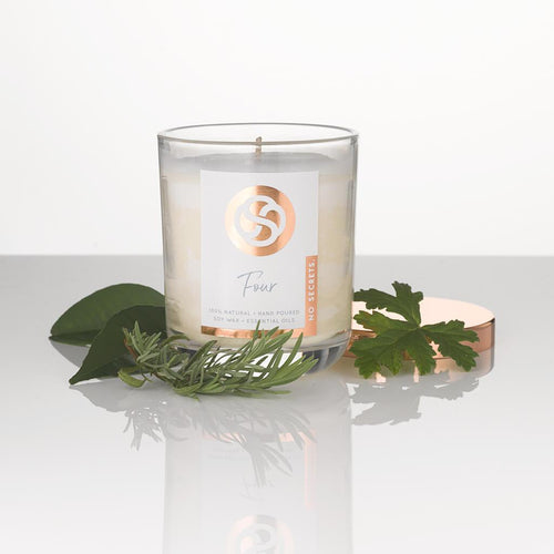Soy Candles 100% natural ingredients no harmful synthetics